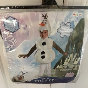Disney frozen Olaf deluxe toddler costume S 3T-4T